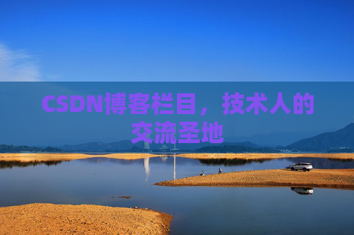 CSDN博客栏目，技术人的交流圣地